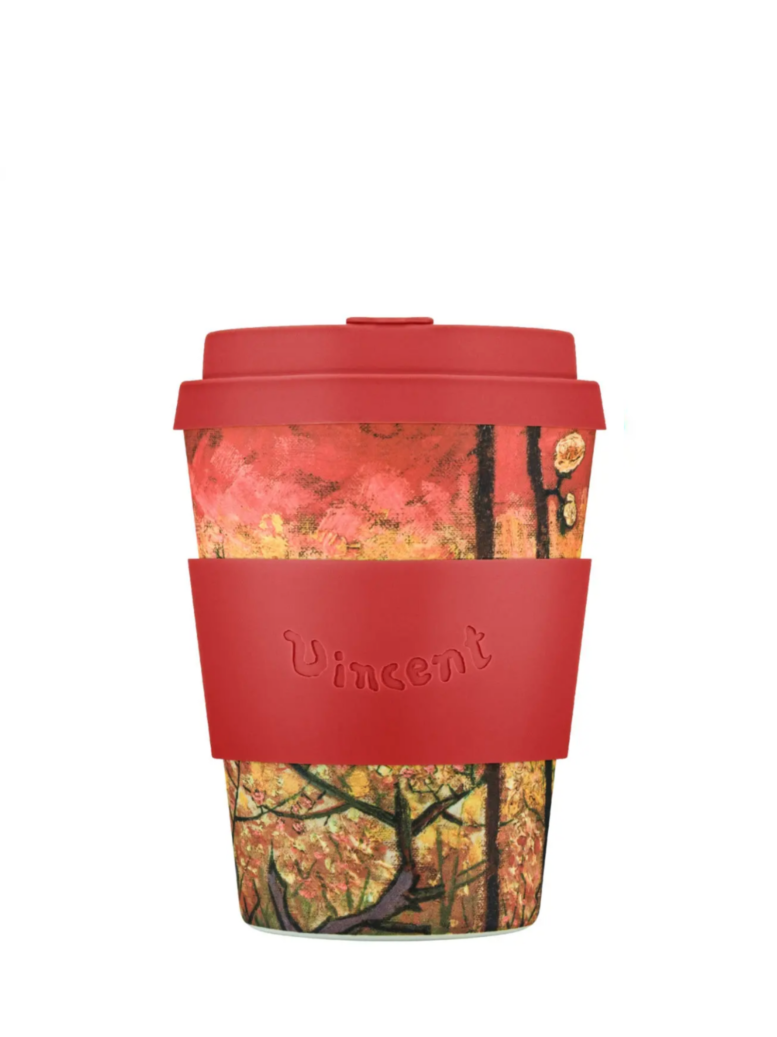 Van Gogh Plum Orchard Bamboo Reusable Coffee Cups