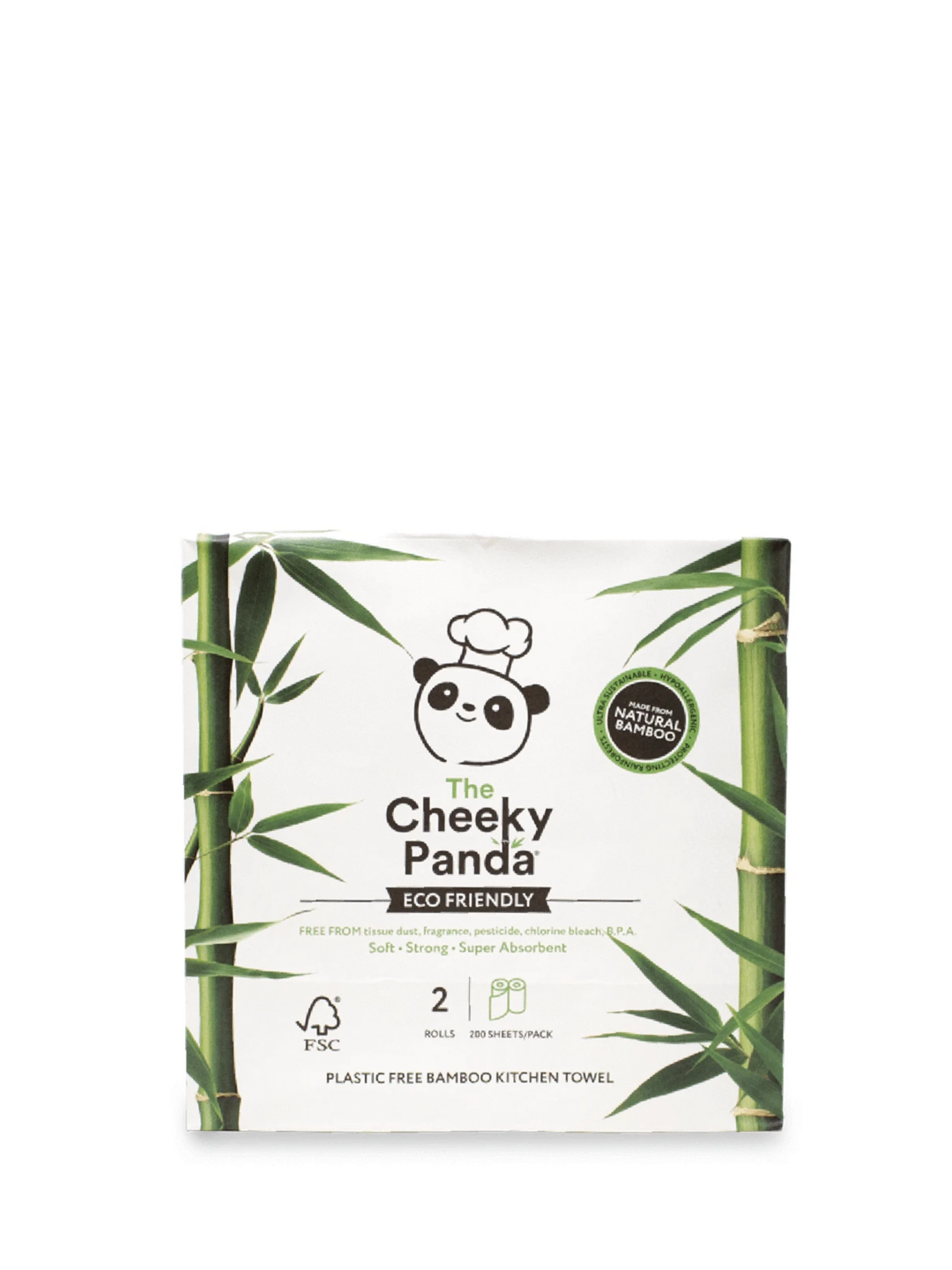 Natural Bamboo Kitchen Rolls