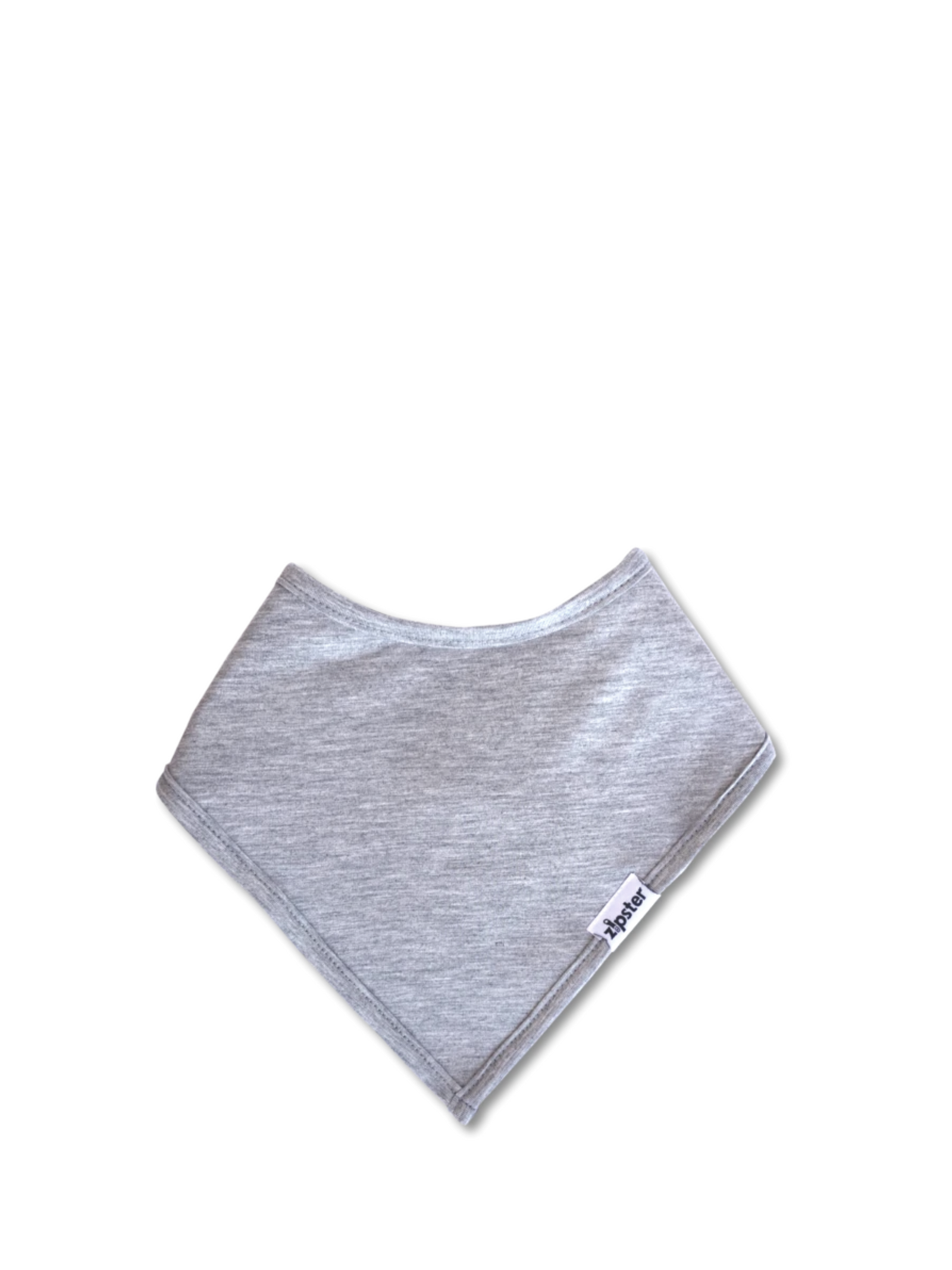 Grey Dribbler Bib